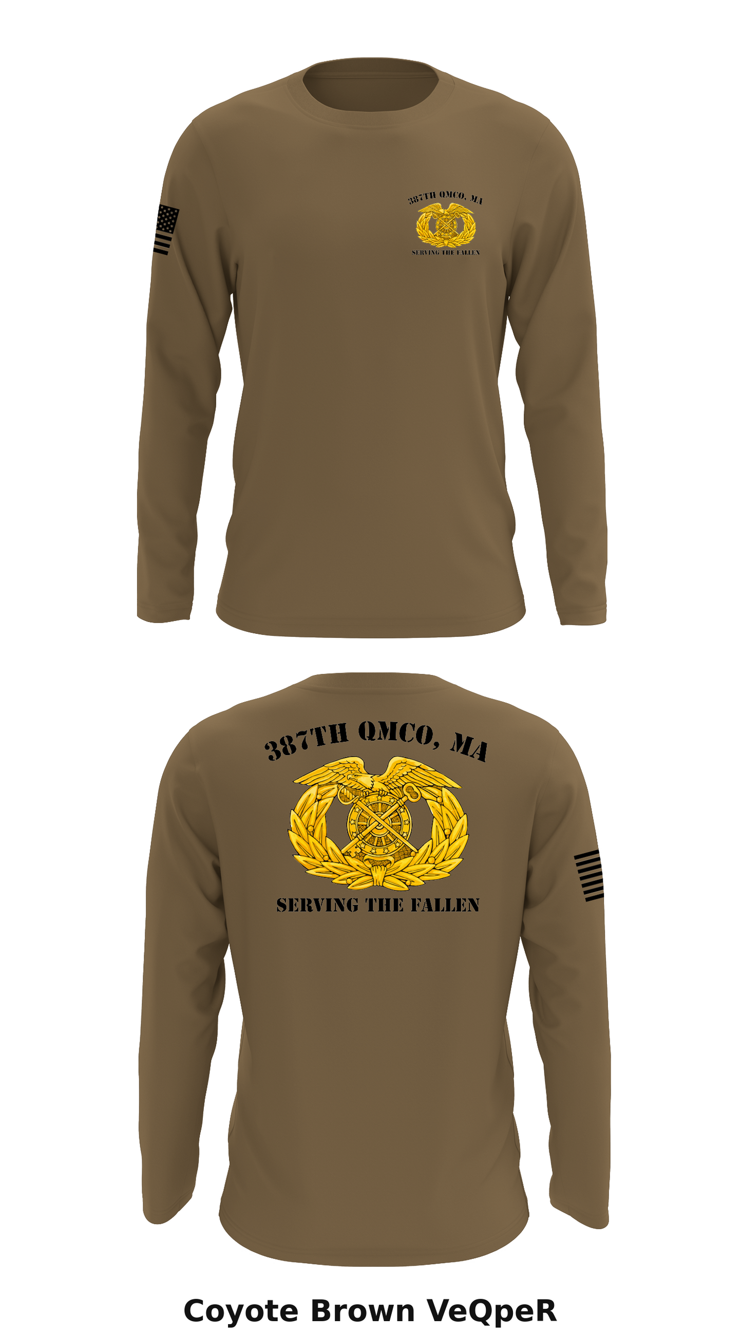 387th QMCO, MA Store 1 Core Men's LS Performance Tee - VeQpeR