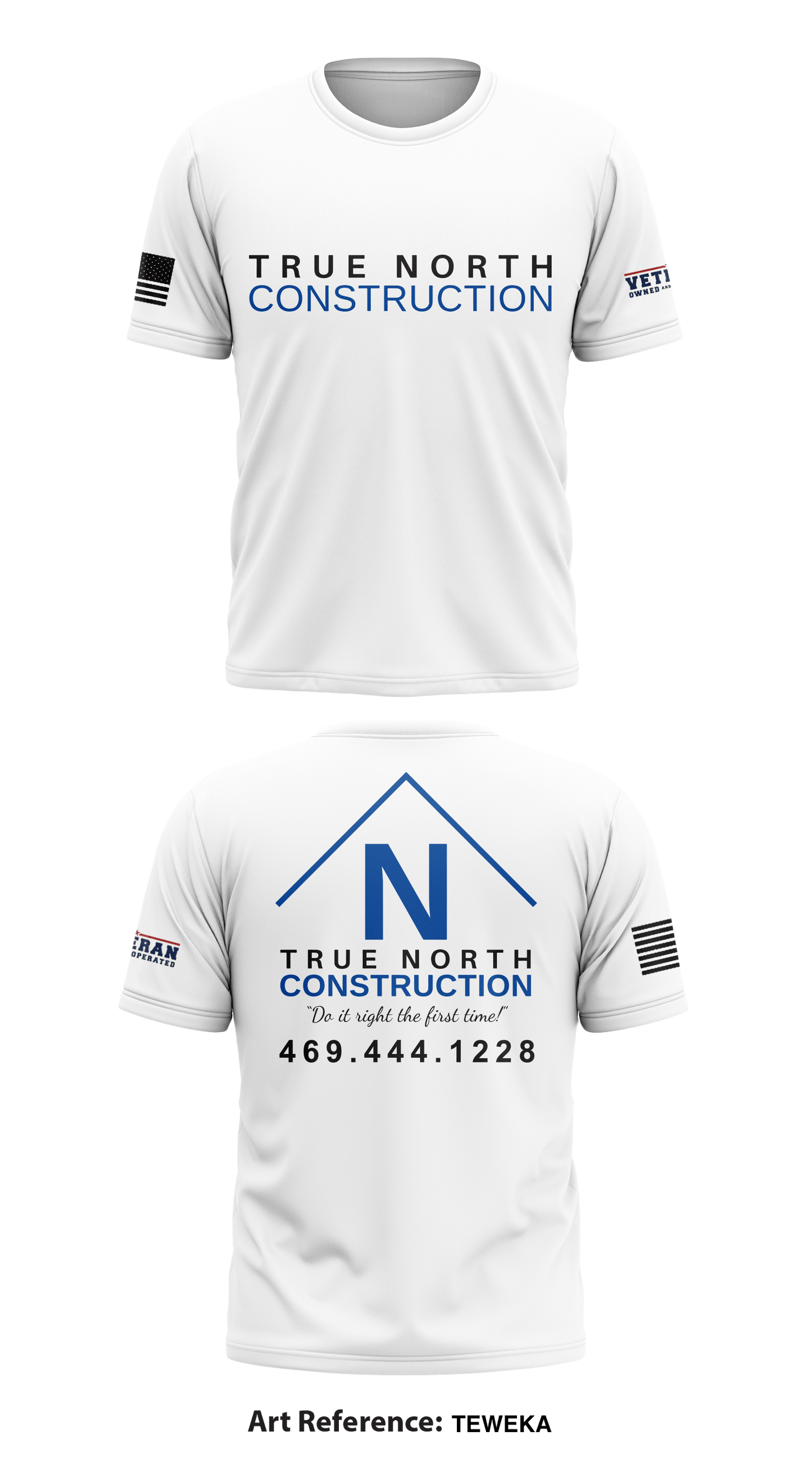 True North Construction Store 1 Core Men's SS Performance Tee - 2ymJMA