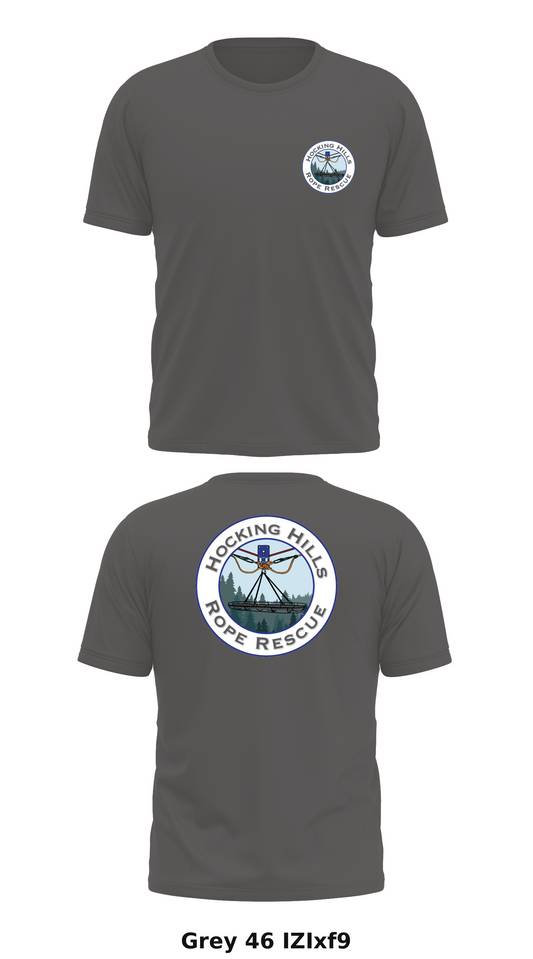 Hocking hills regional rope rescue team  Store 1 Core Men's SS Performance Tee - IZIxf9