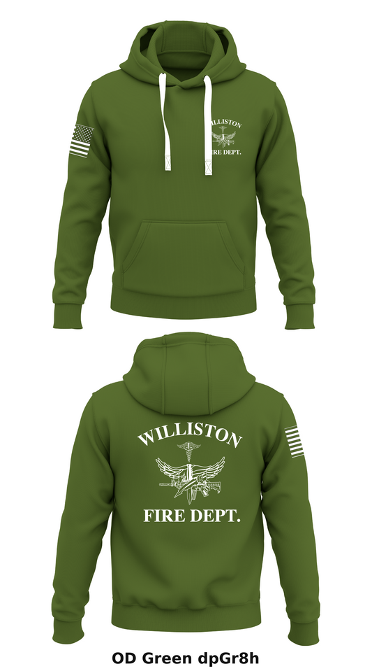 Williston Fire Department SWAT Medics Store 1  Core Men's Hooded Performance Sweatshirt - dpGr8h