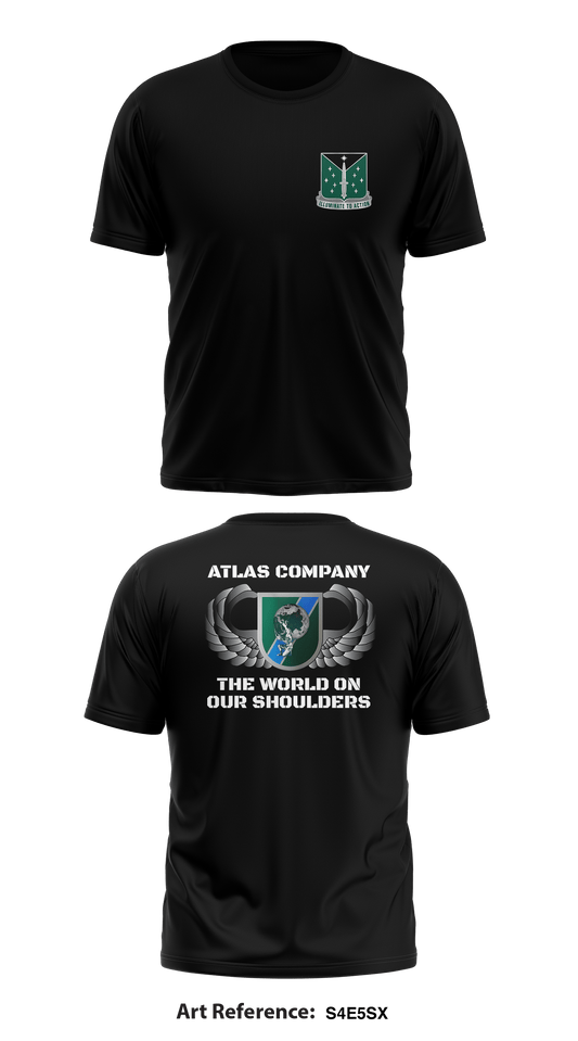 ATLAS COMPANY  Store 1 Core Men's SS Performance Tee - S4E5sx