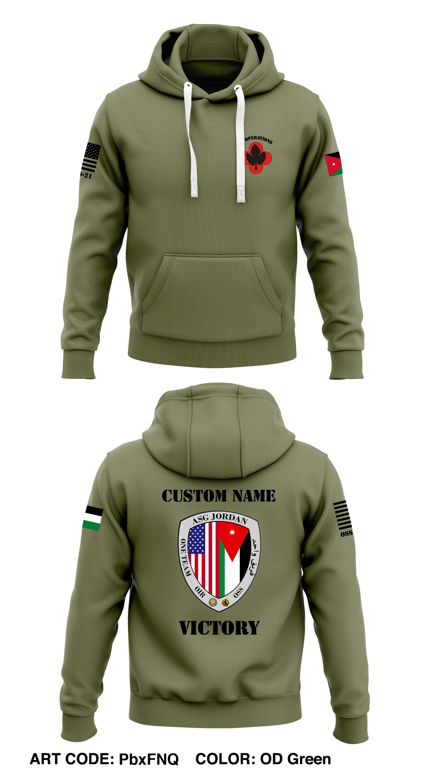 143 RSG BDE Store 1  Core Men's Hooded Performance Sweatshirt - PbxFNQ