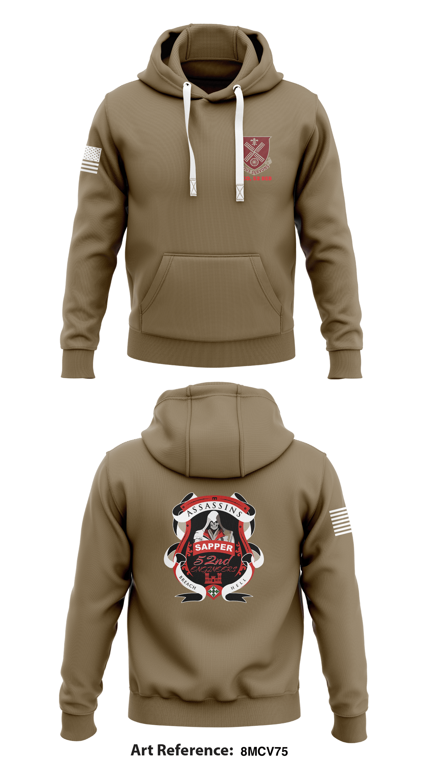 Core Men's Hooded Performance Sweatshirt - 8mcV75