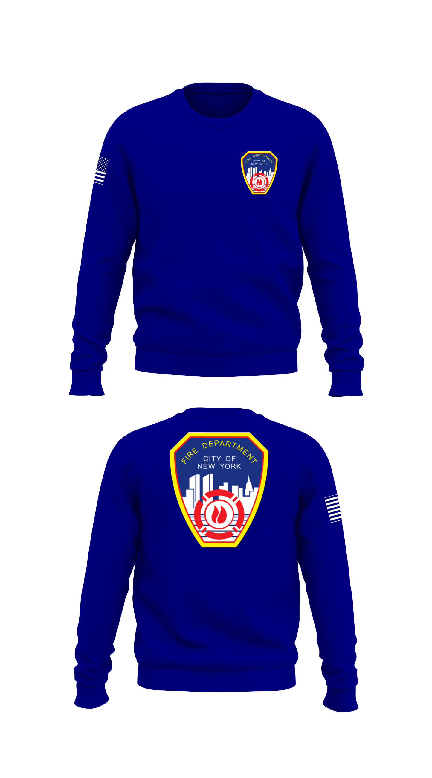 FDNT Store 1 Core Men's Crewneck Performance Sweatshirt - 67502345361
