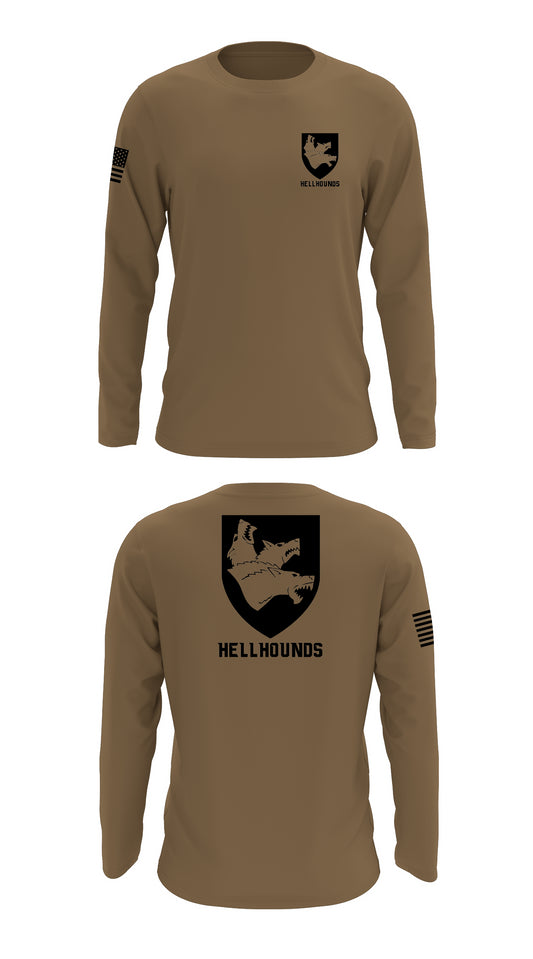 Hellhounds Store 2 Core Men's LS Performance Tee - 90849273838