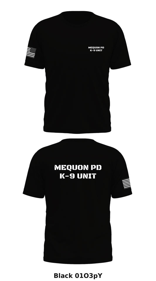 Mequon PD K-9 Store 1 Core Men's SS Performance Tee - 01O3pY