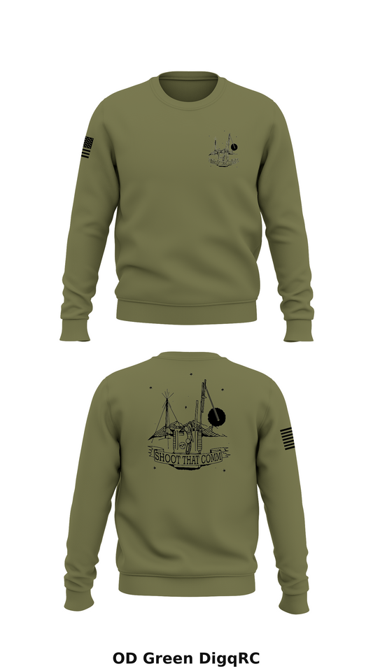 Oscar Comm 5/14 Store 1 Core Men's Crewneck Performance Sweatshirt - DigqRC