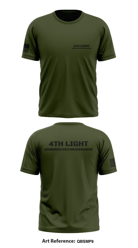 4th Light Armored Reconaissance Store 1 Core Men's SS Performance Tee - QbsMP9