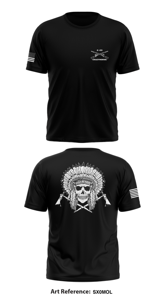 C Co, 2 BN, 23rd IN Store 1 Core Men's SS Performance Tee - sX0Mol