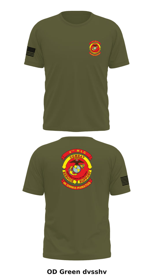 451st Combat Logistics Battalion 4th MLG Store 1 Core Men's SS Performance Tee - dvsshv