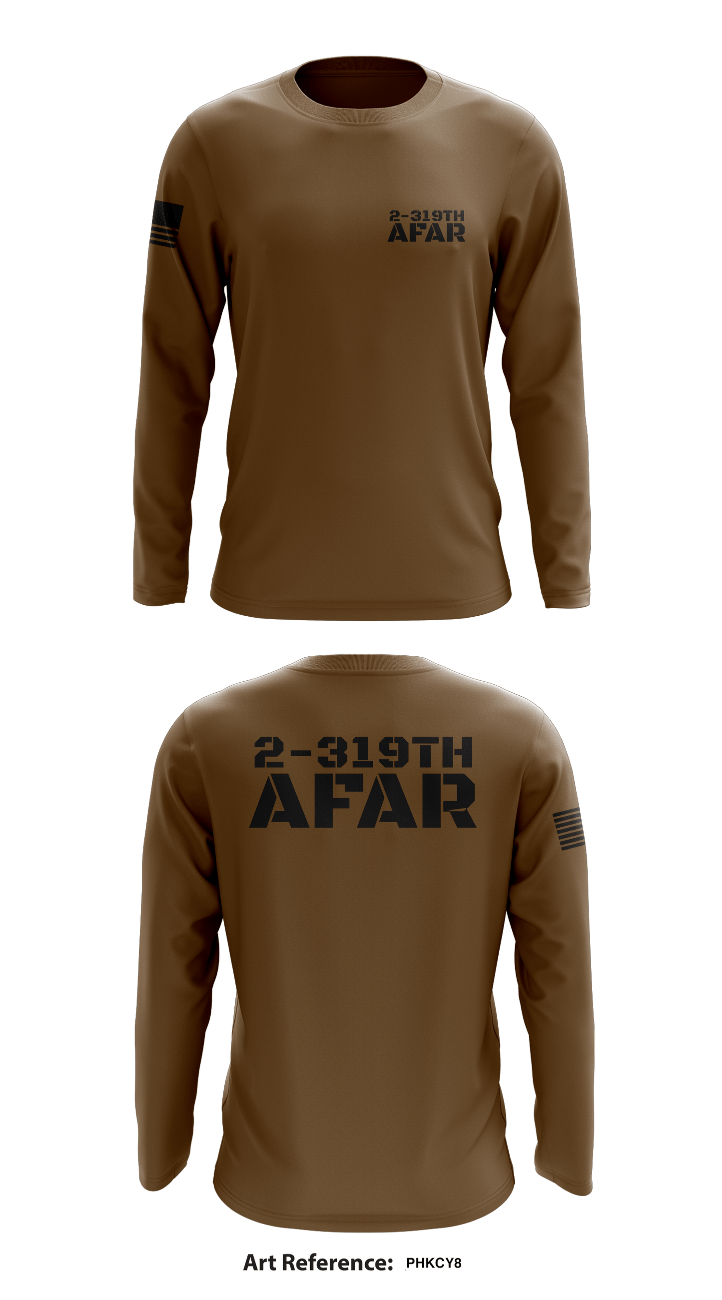 2-319th AFAR Store 1 Core Men's LS Performance Tee - pHKcy8