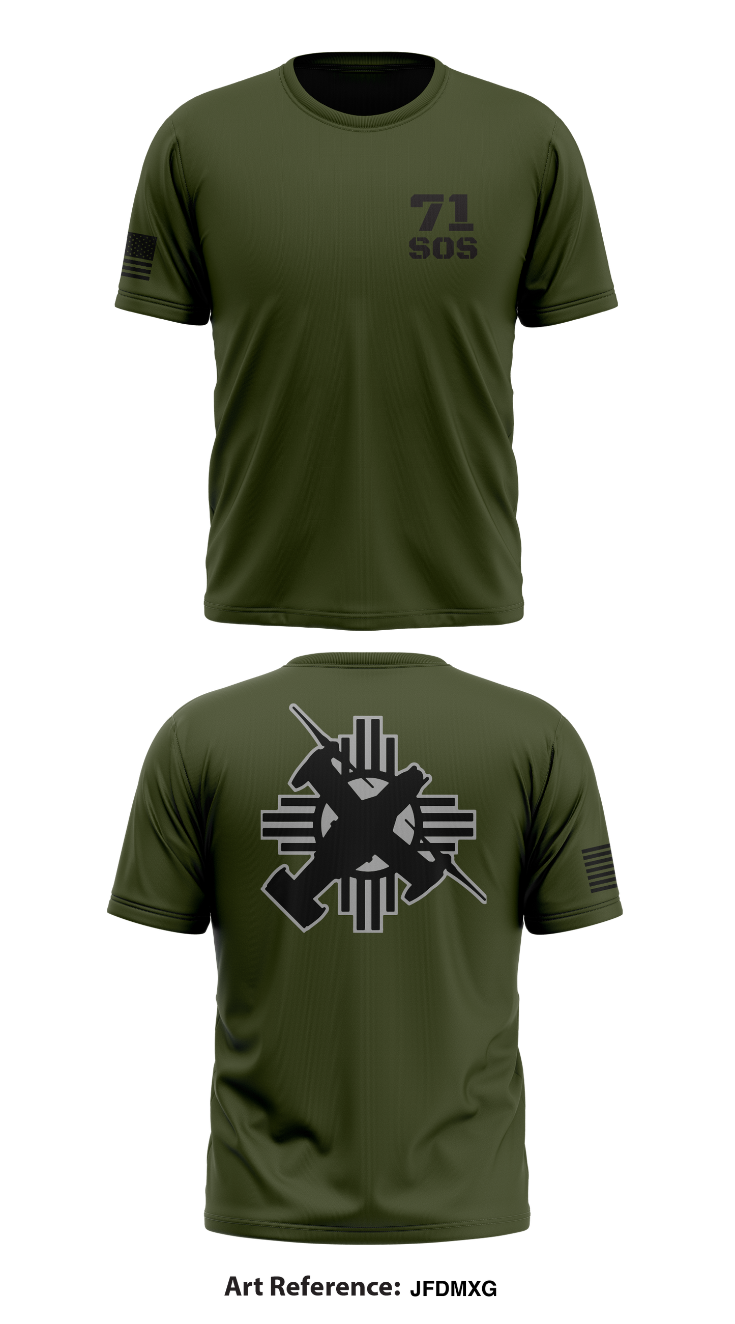 71 SOS Store 1 Core Men's SS Performance Tee - JfdmXG