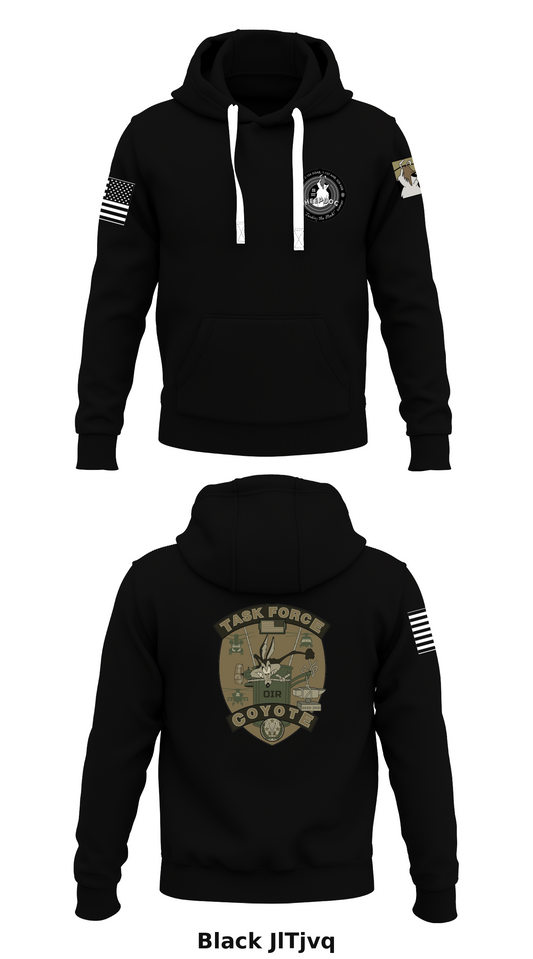 Task Force Coyote Store 1  Core Men's Hooded Performance Sweatshirt - JlTjvq