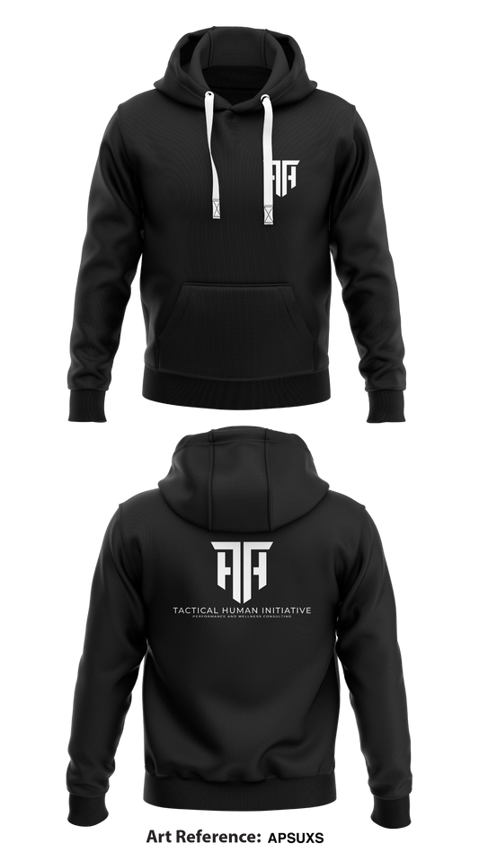 Tactical Human Initiative Store 1  Core Men's Hooded Performance Sweatshirt - APSUXs