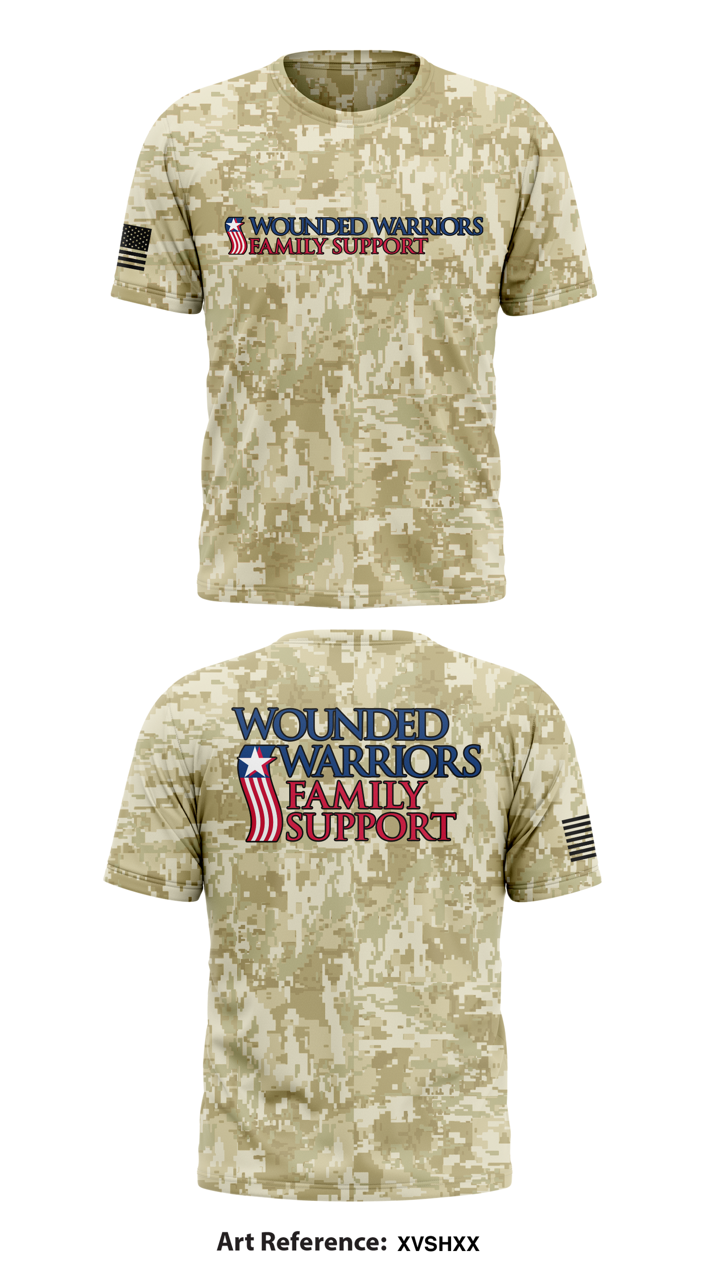 Wounded Warriors Family Support Store 1 Core Men's SS Performance Tee - jgAQpj