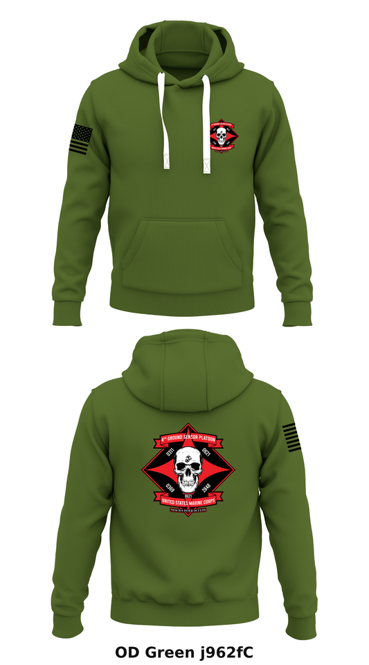 BattleSpace Surveillance Company Store 1  Core Men's Hooded Performance Sweatshirt - j962fC