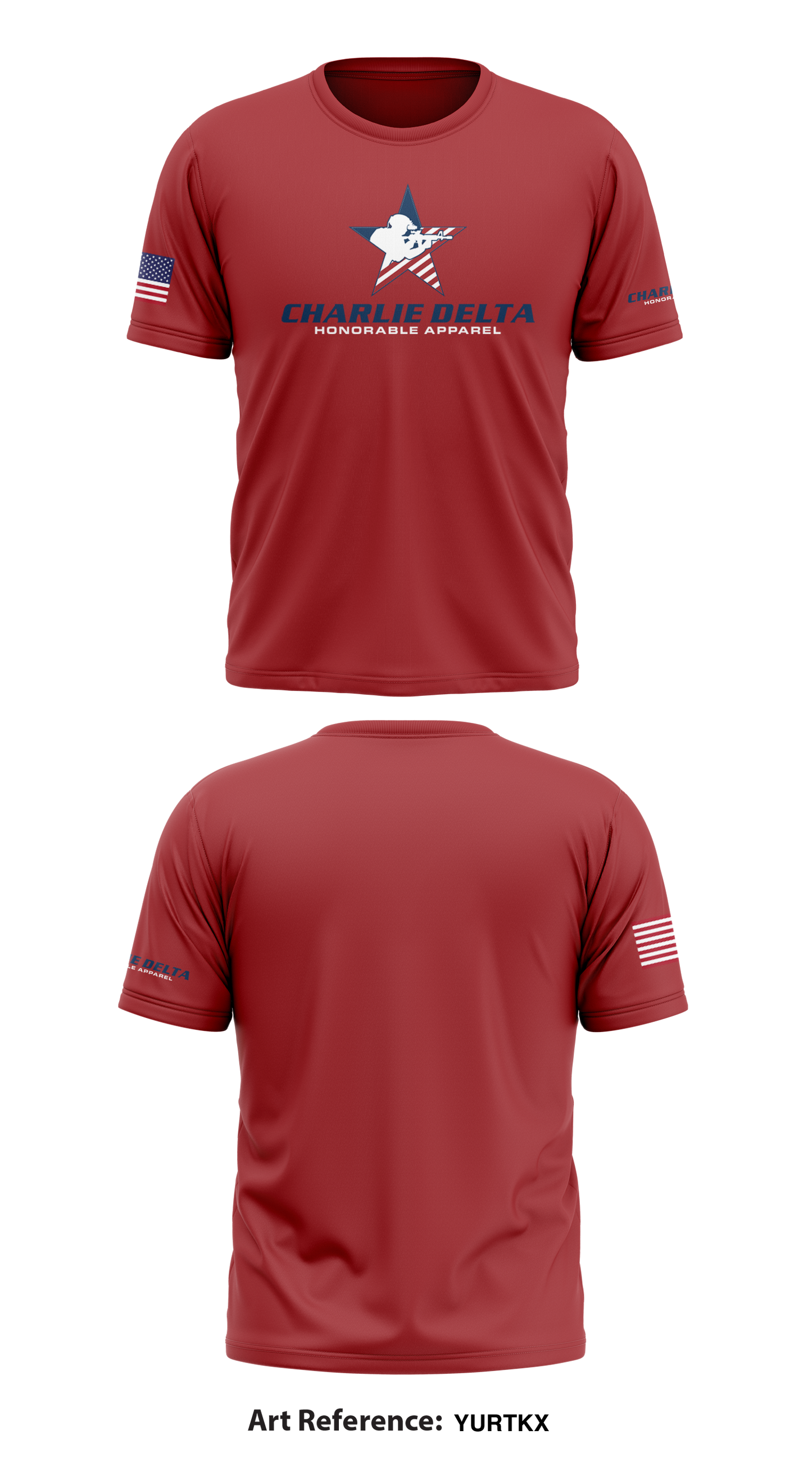 Charlie Delta  Store 1 Core Men's SS Performance Tee - YuRtKX