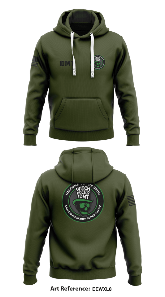LRMC Emergency Department  Store 1  Core Men's Hooded Performance Sweatshirt - eEWxL8