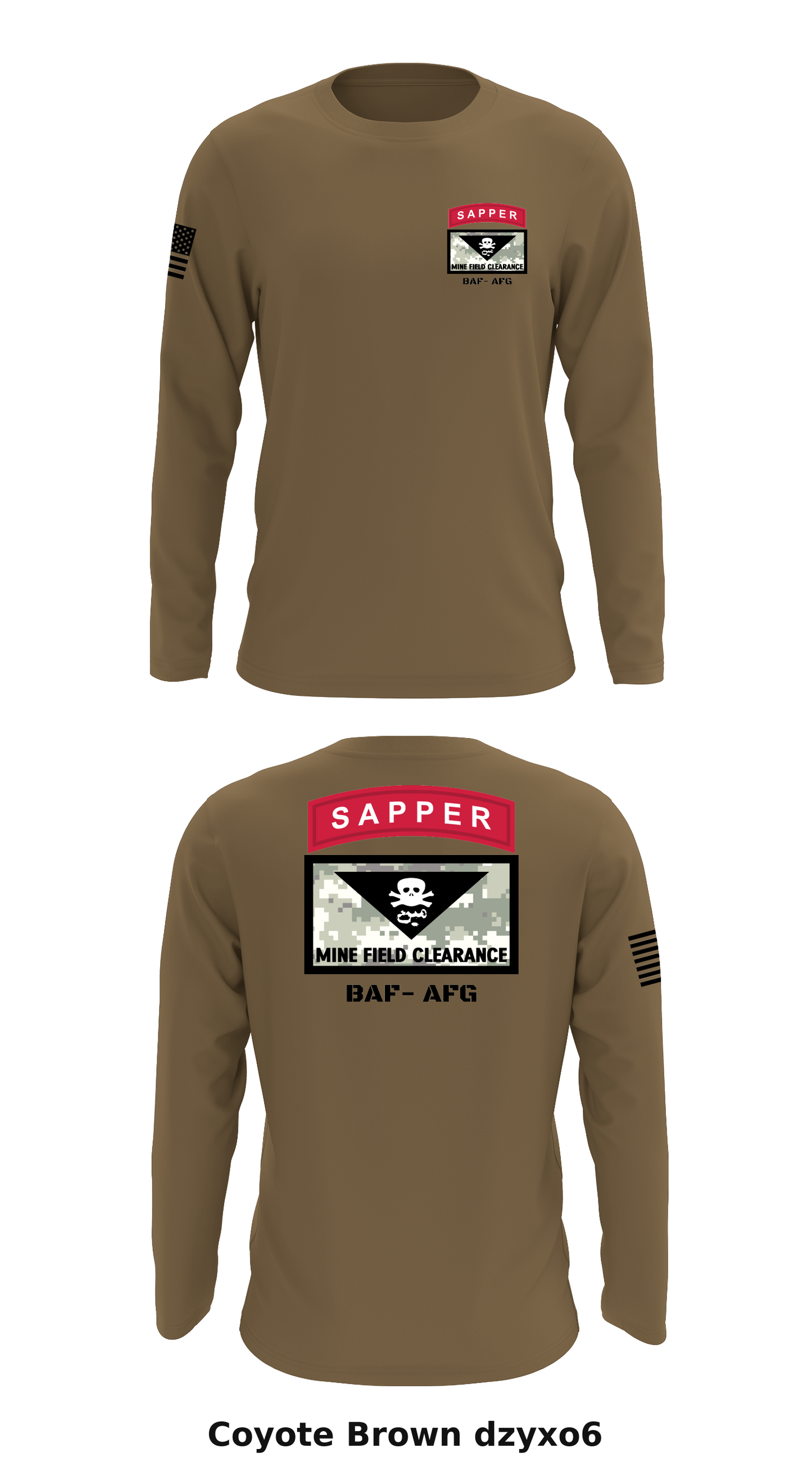 Mine Action Center - QRF Store 1  Core Men's LS Performance Tee - dzyxo6