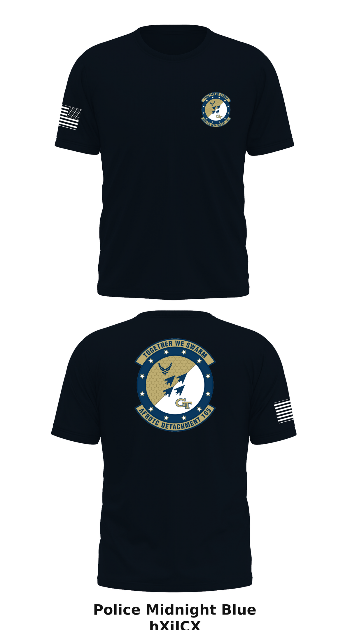 165th Cadet Wing Store 1 Core Men's SS Performance Tee - hXiICX