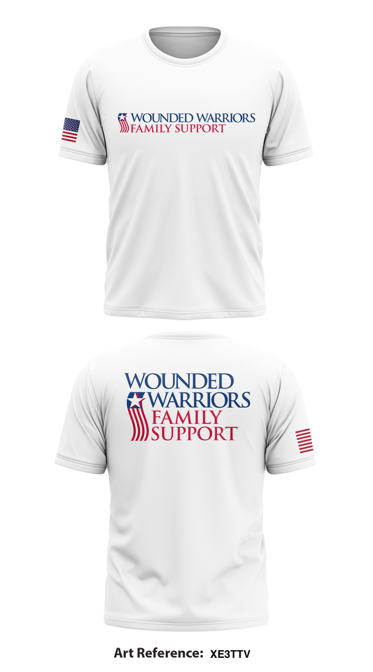 Wounded Warriors Family Support Store 1 Core Men's SS Performance Tee - XE3ttv