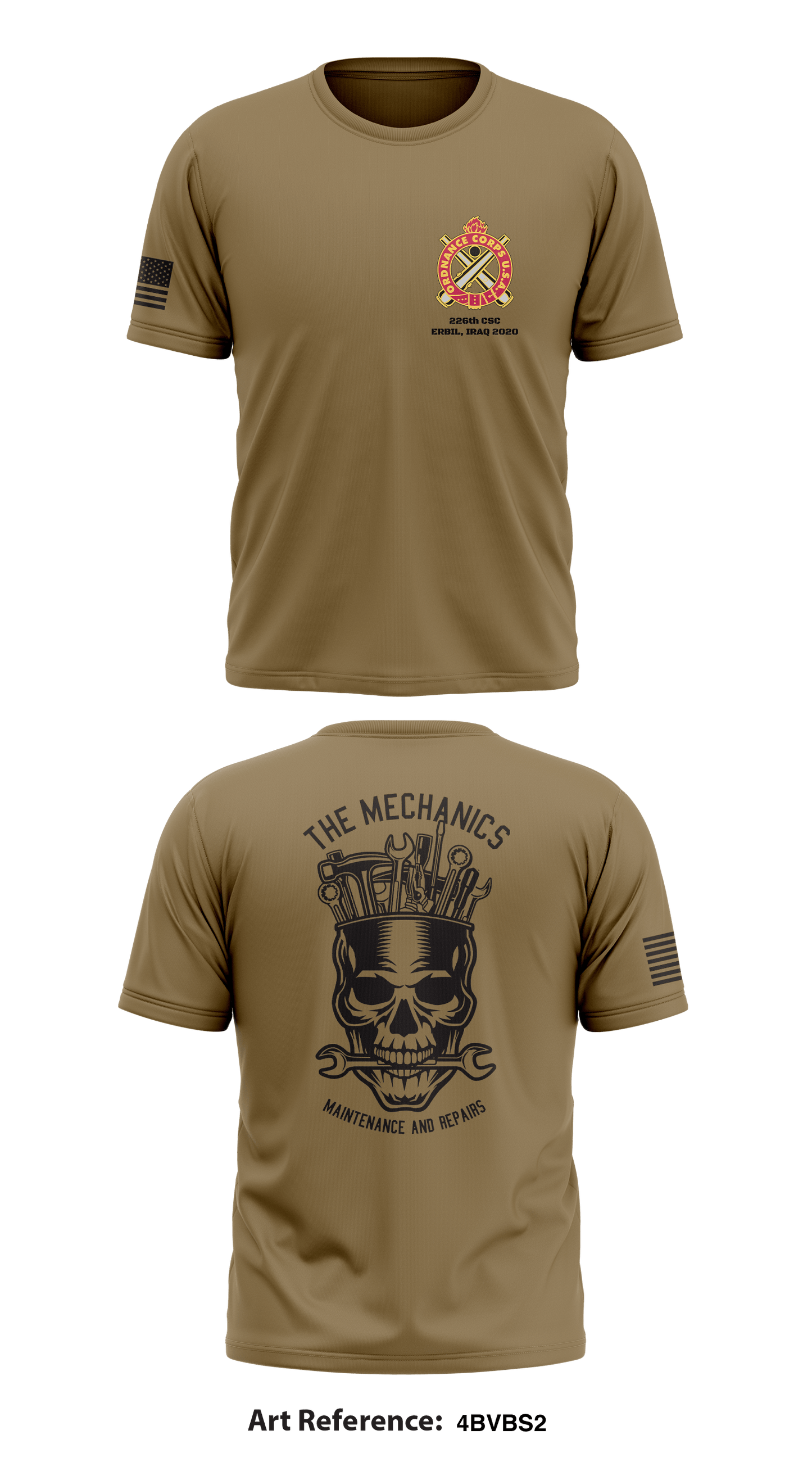 226th CSC Store 1 Core Men's SS Performance Tee - 4BvBS2