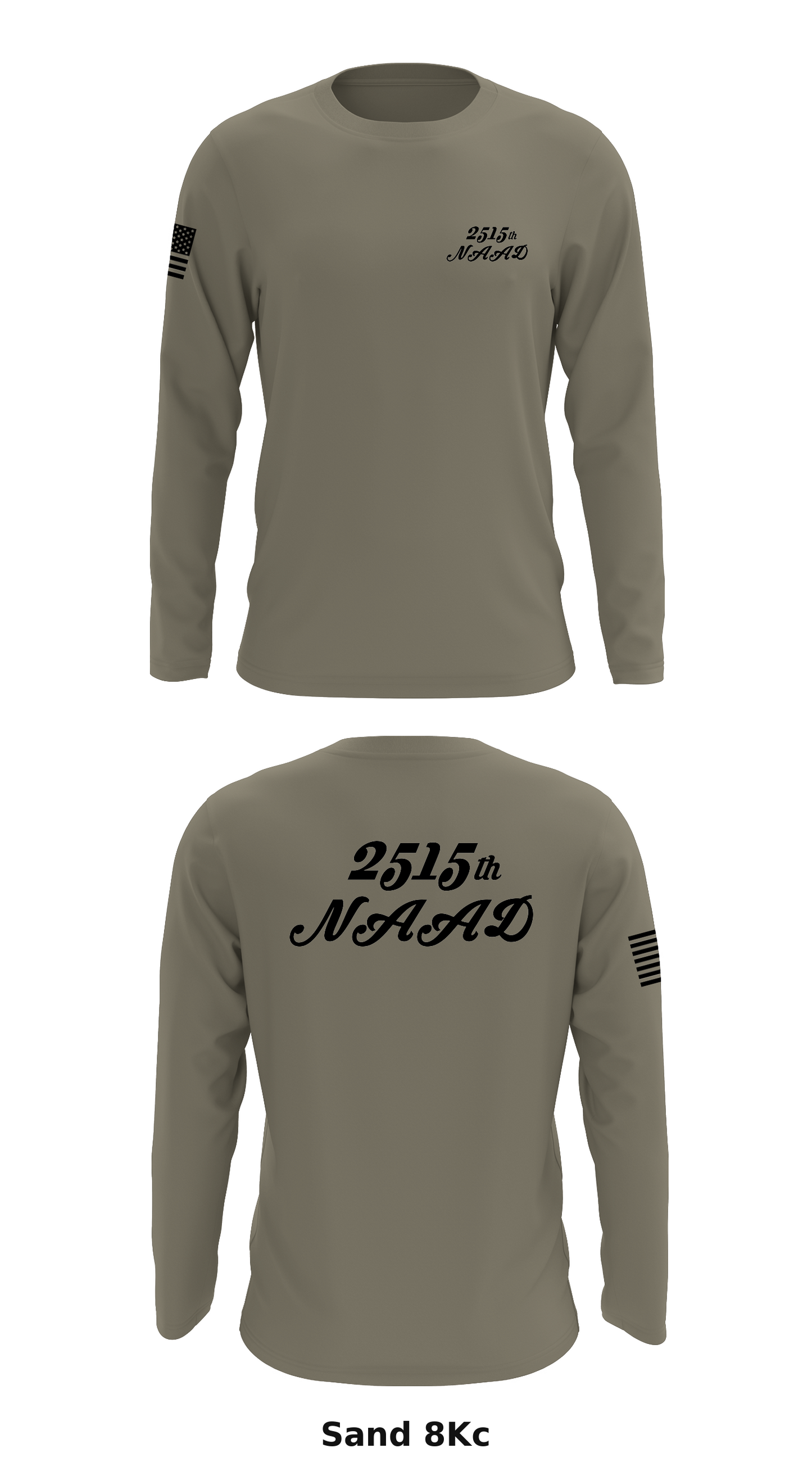 2515th NAAD Store 1 Core Men's LS Performance Tee - 8Kc
