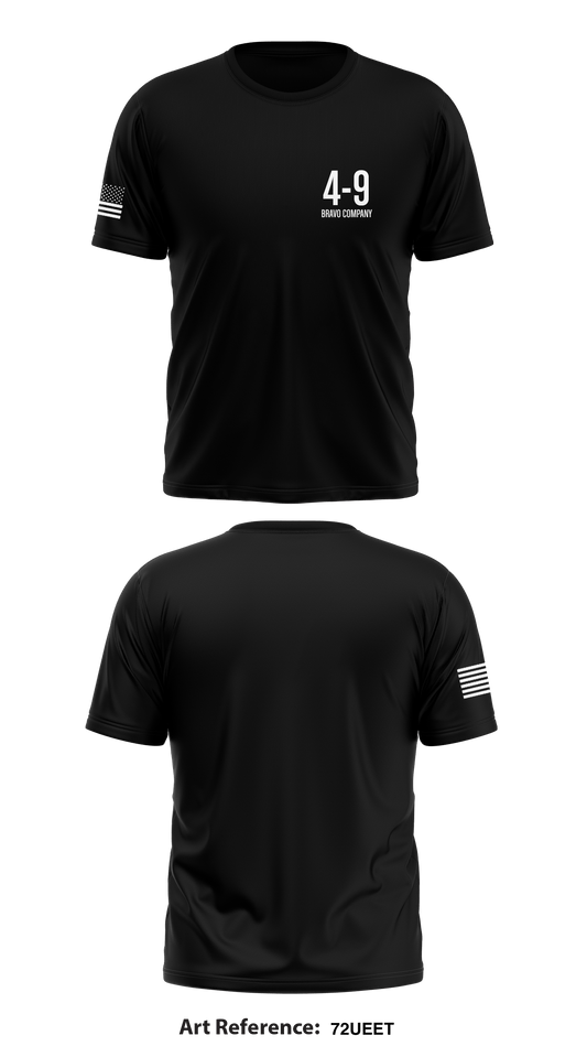 4-9 bravo company Store 1 Core Men's SS Performance Tee - 72Ueet