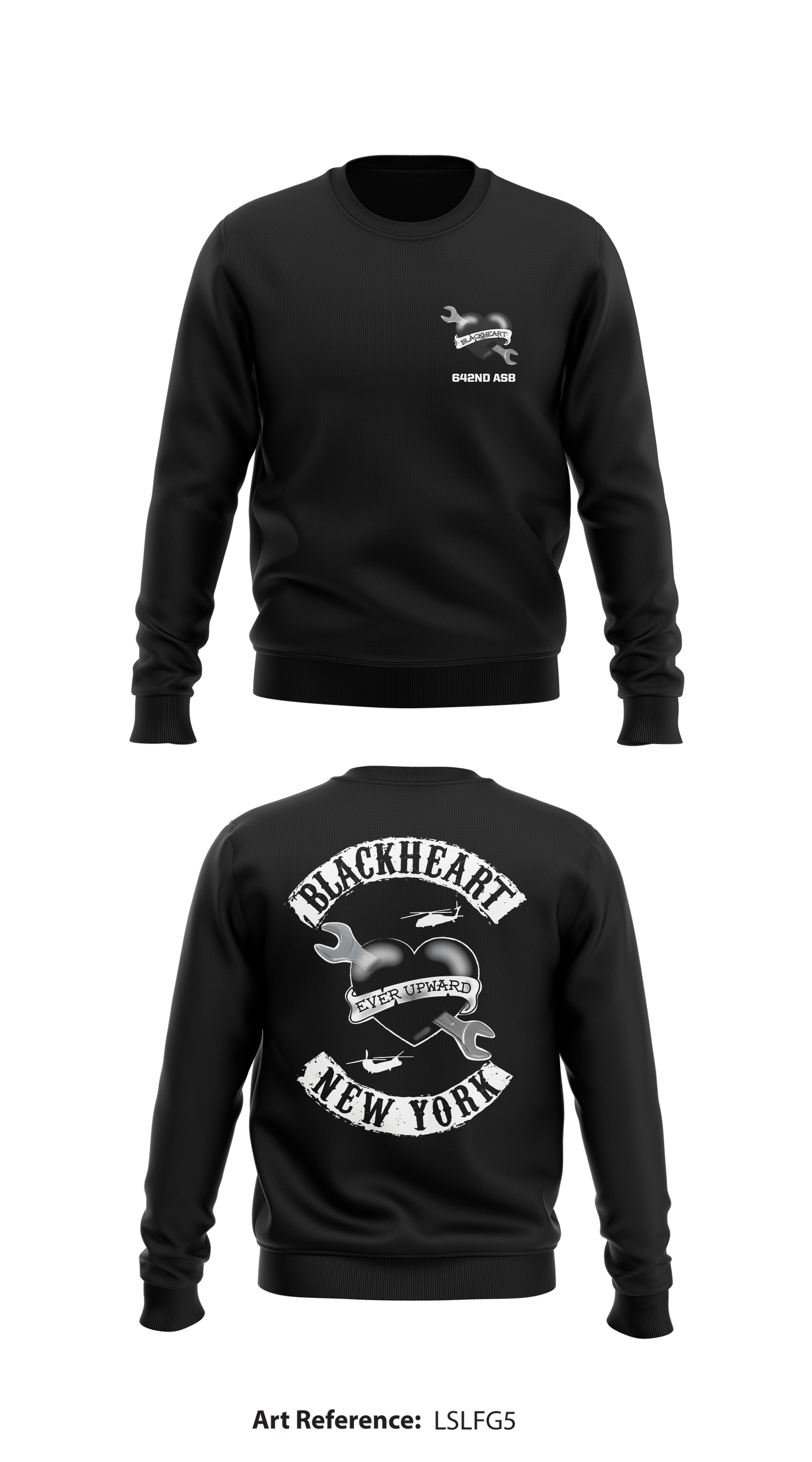 HSC 642D ASB Store 1 Core Men's Crewneck Performance Sweatshirt - LsLFg5