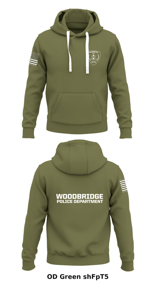 Woodbridge Police Department Store 1  Core Men's Hooded Performance Sweatshirt - shFpT5