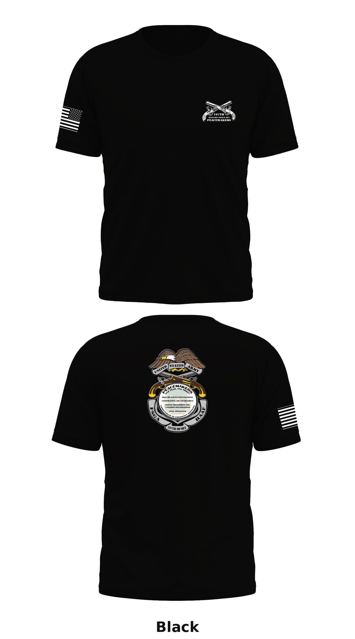 197th MP DET Store 1 Core Men's SS Performance Tee - 91224028791