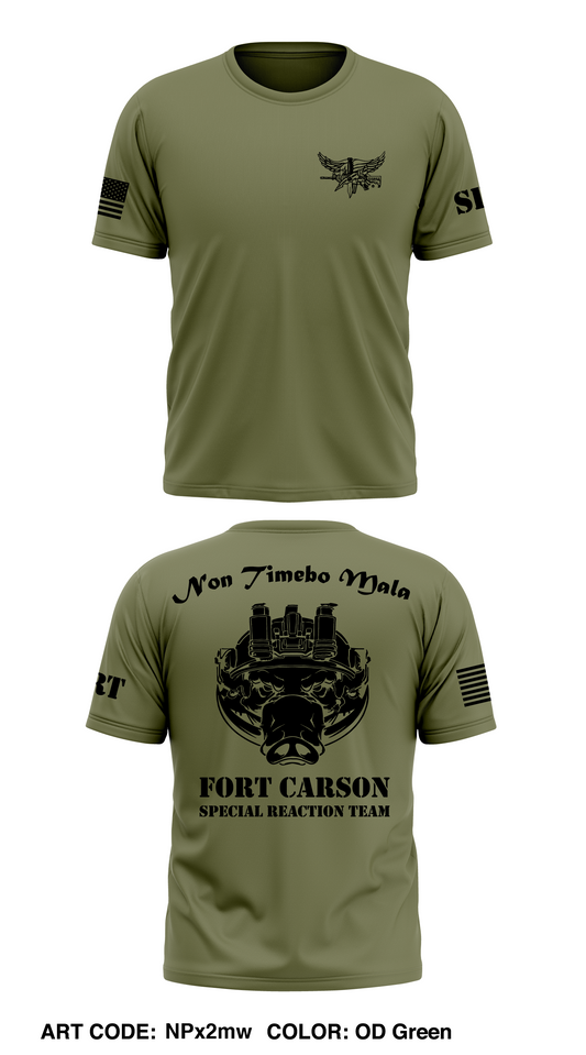 Fort Carson Special Reaction Team Store 1 Core Men's SS Performance Tee - NPx2mw