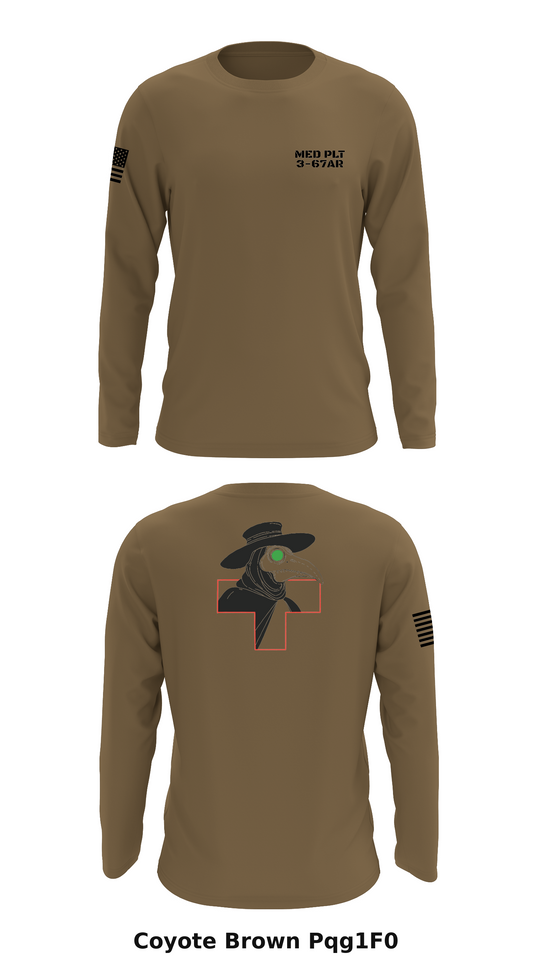 Med plt 3-67AR Store 1 Core Men's LS Performance Tee - Pqg1F0