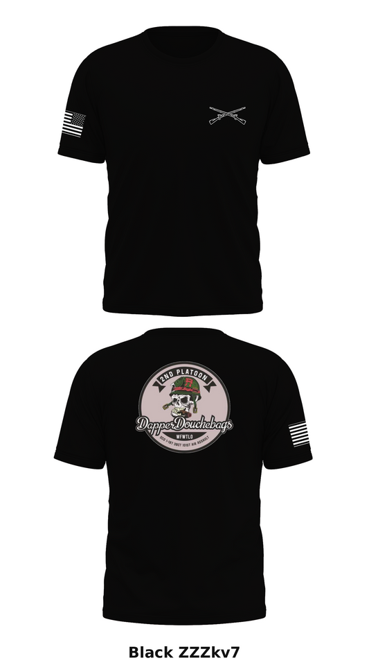 D co 1-187 3BCT Store 1 Core Men's SS Performance Tee - ZZZkv7