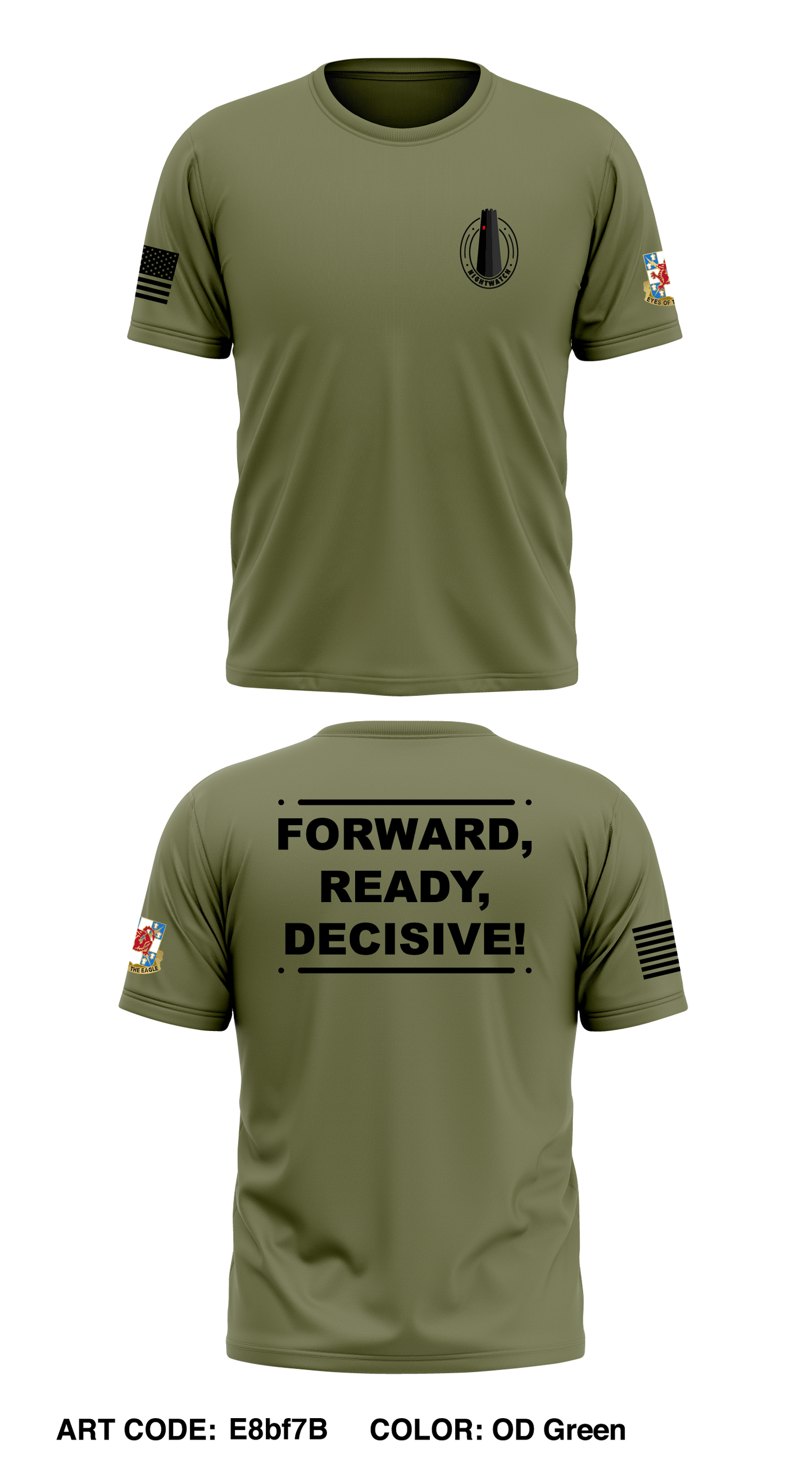 SDE-J, B CO, 311th MI BN Store 1 Core Men's SS Performance Tee - E8bf7B