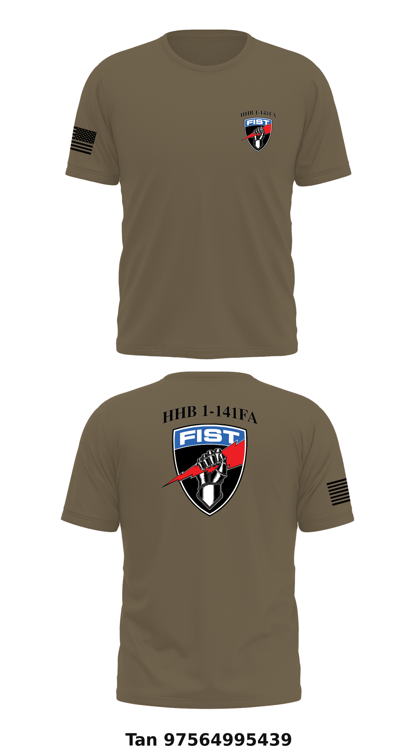 HHB 1-141FA Store 1 Core Men's SS Performance Tee - 97564995439