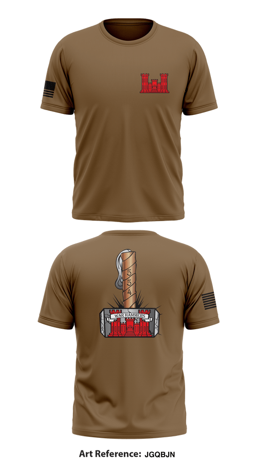 554th ECC Store 1 Core Men's SS Performance Tee - JgQbJN