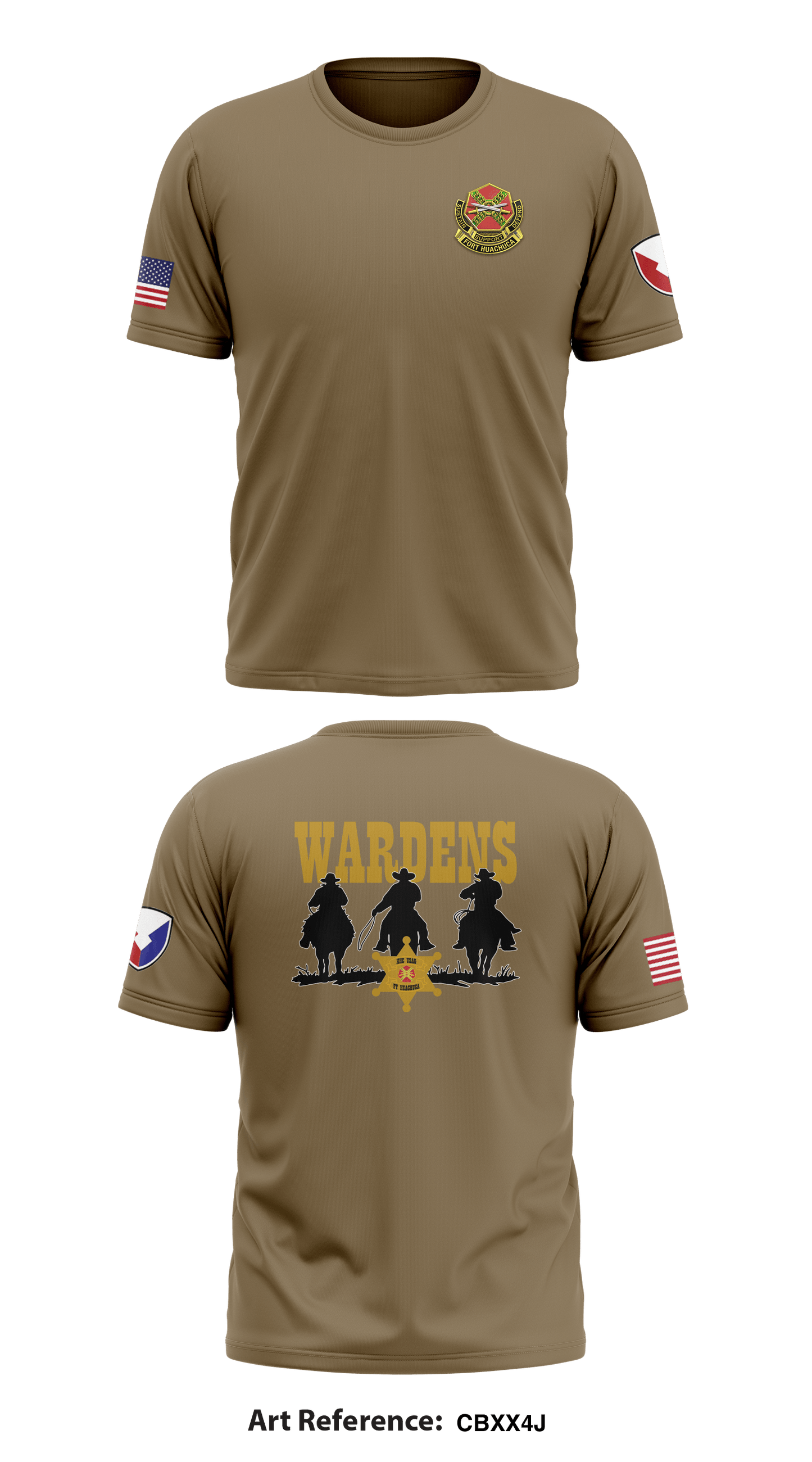 HHC, USAG Ft Huachuca Store 1 Core Men's SS Performance Tee - cBXx4J
