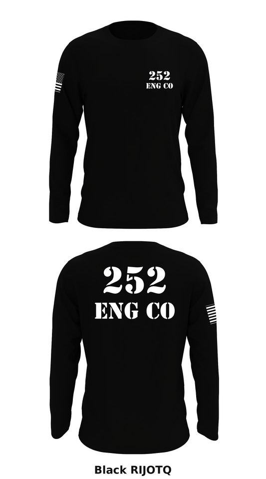 252 eng. co Store 1 Core Men's LS Performance Tee - RIJOTQ
