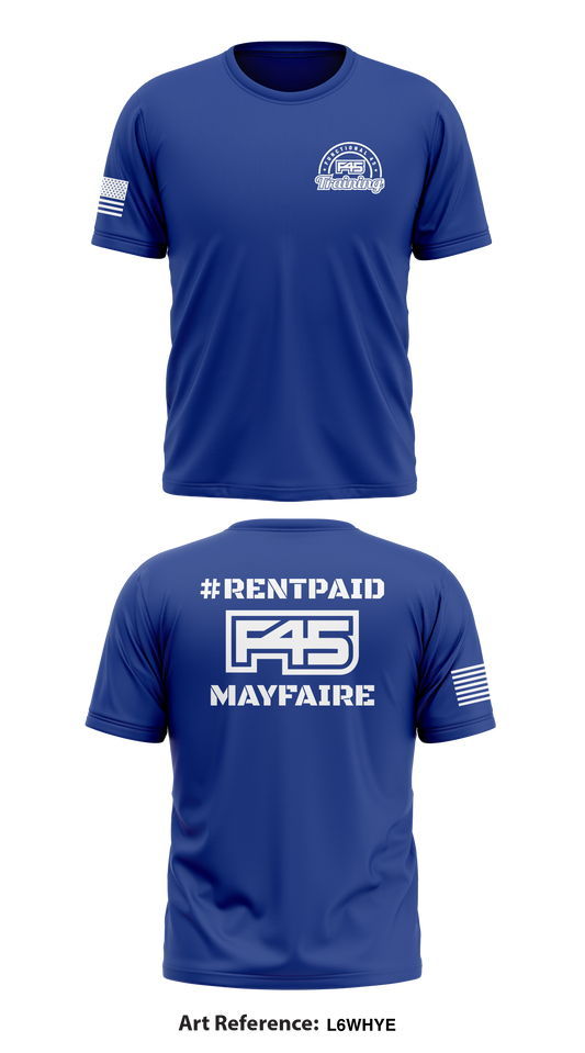F45 Training Mayfaire Store 1 Core Men's SS Performance Tee - L6WhYE