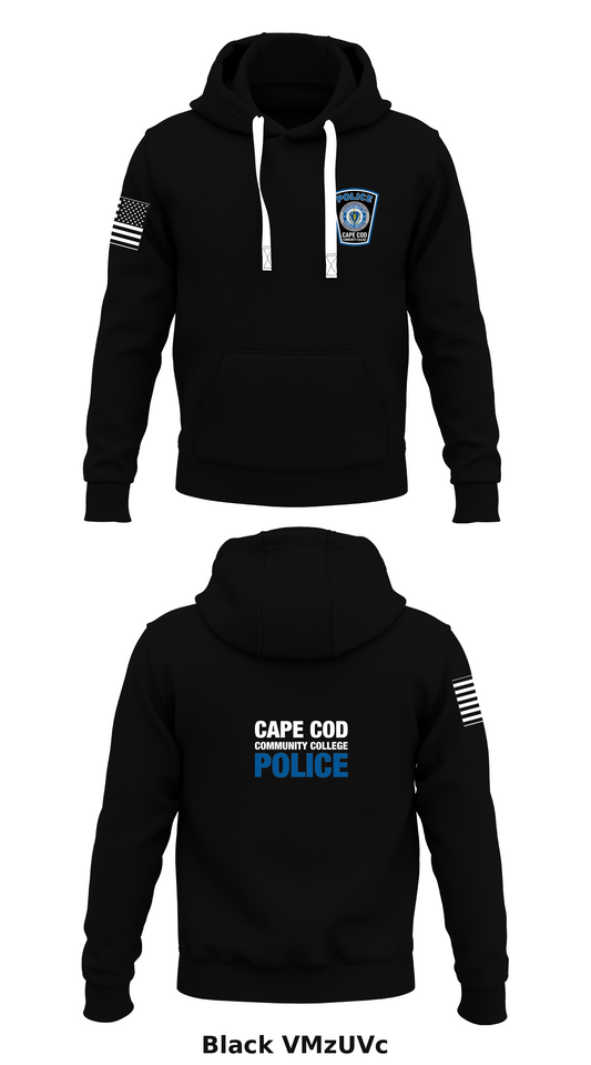 Cape Cod Community College Police Department Store 1  Core Men's Hooded Performance Sweatshirt - VMzUVc