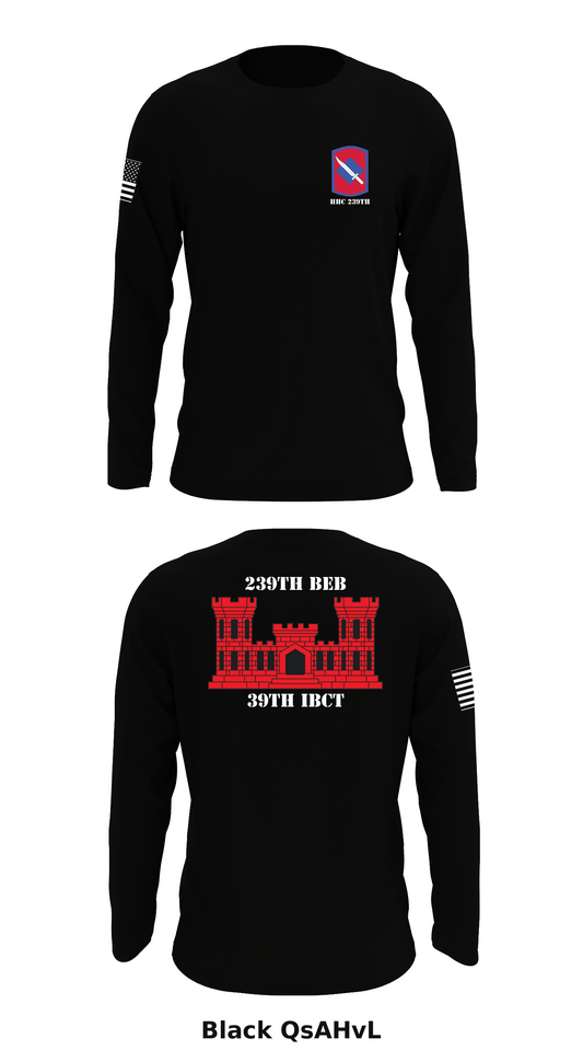 HHC 239th Store 1 Core Men's LS Performance Tee - QsAHvL