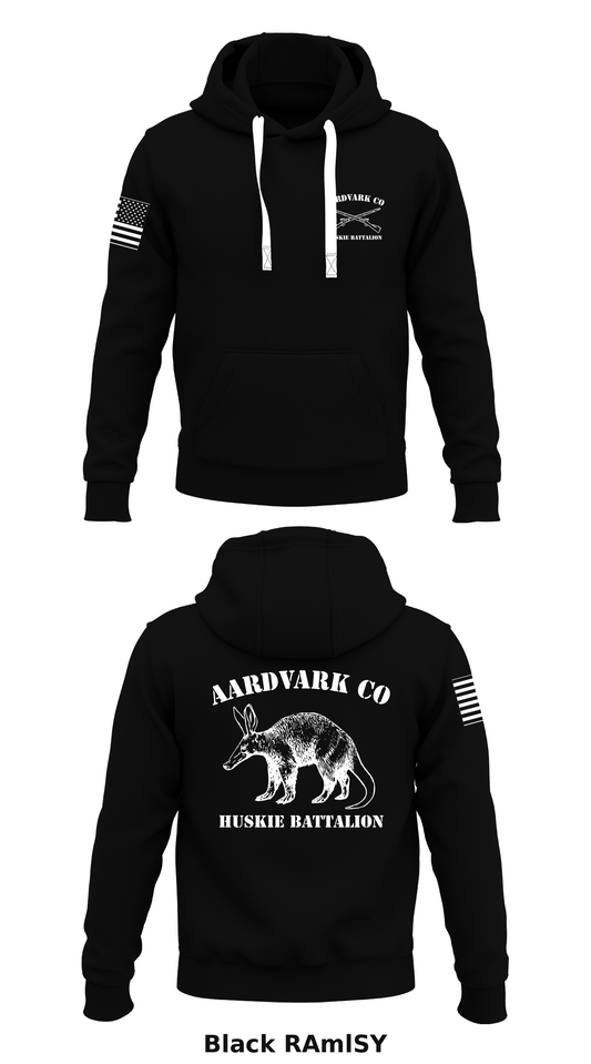 Aardvark Co, Huskie Battalion Store 1  Core Men's Hooded Performance Sweatshirt - RAmlSY