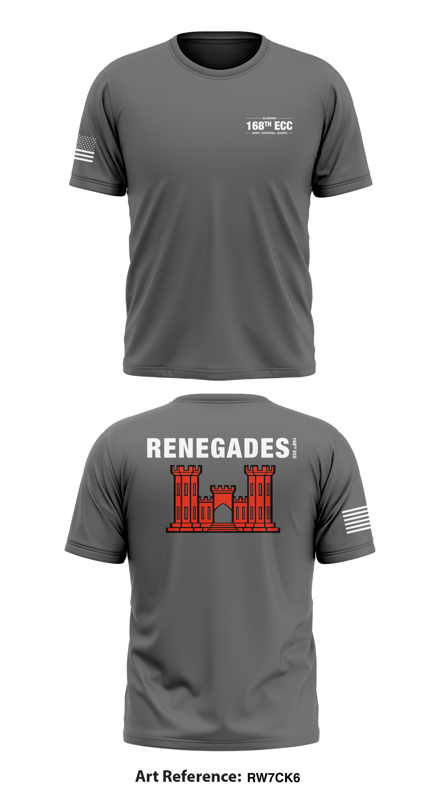 168TH EN CO Store 1 Core Men's SS Performance Tee - Rw7CK6