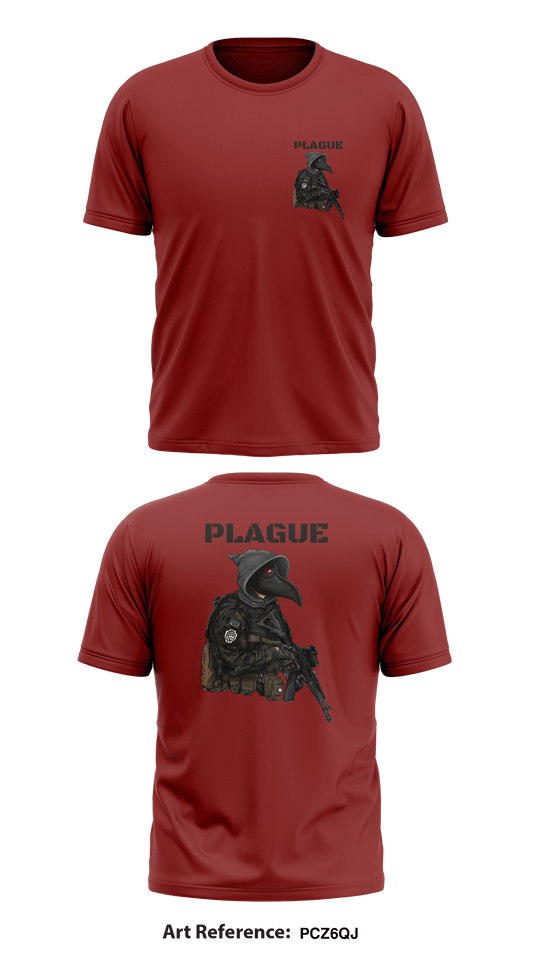 Plague Store 1 Core Men's SS Performance Tee - PCz6qJ
