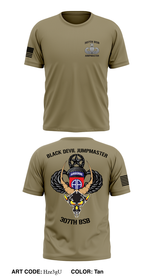 307th BSB, 1 BCT, 82 ABN DIV Store 1 Core Men's SS Performance Tee - Hze3gU