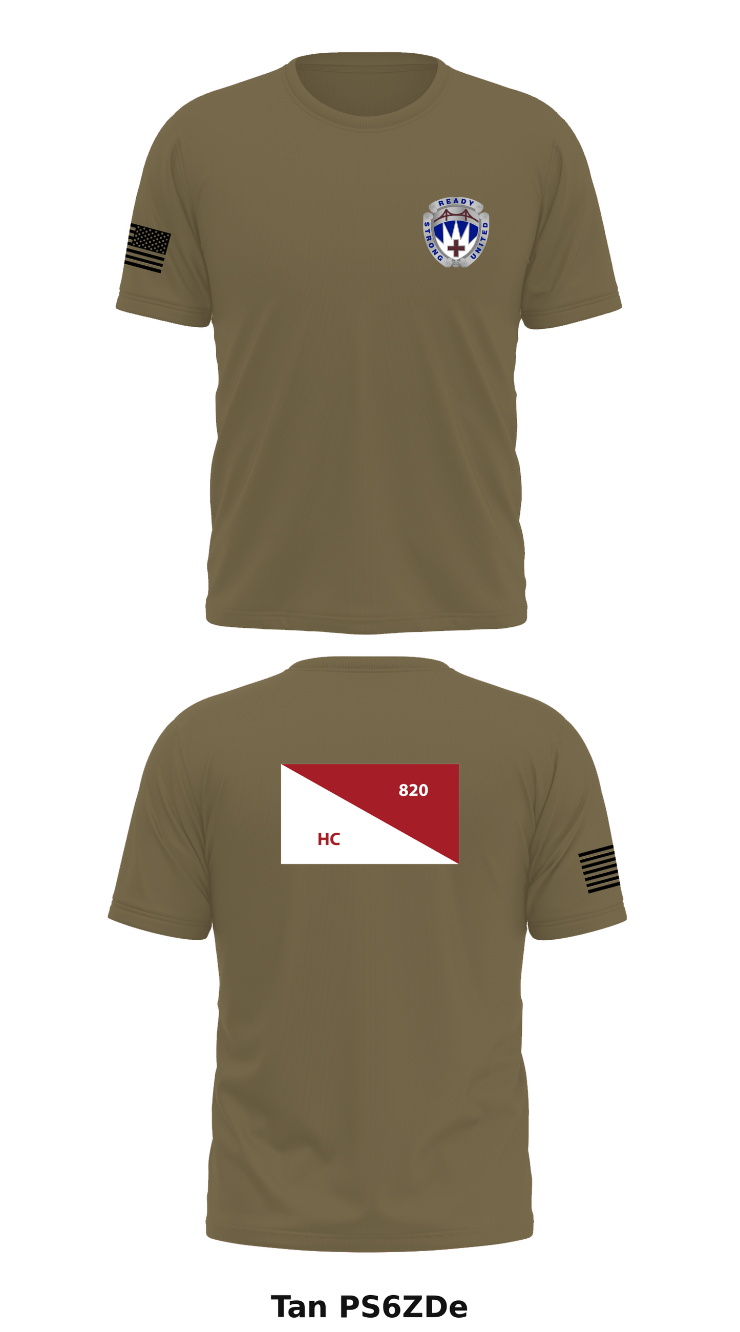 820th Hospital Center Store 1 Core Men's SS Performance Tee - PS6ZDe