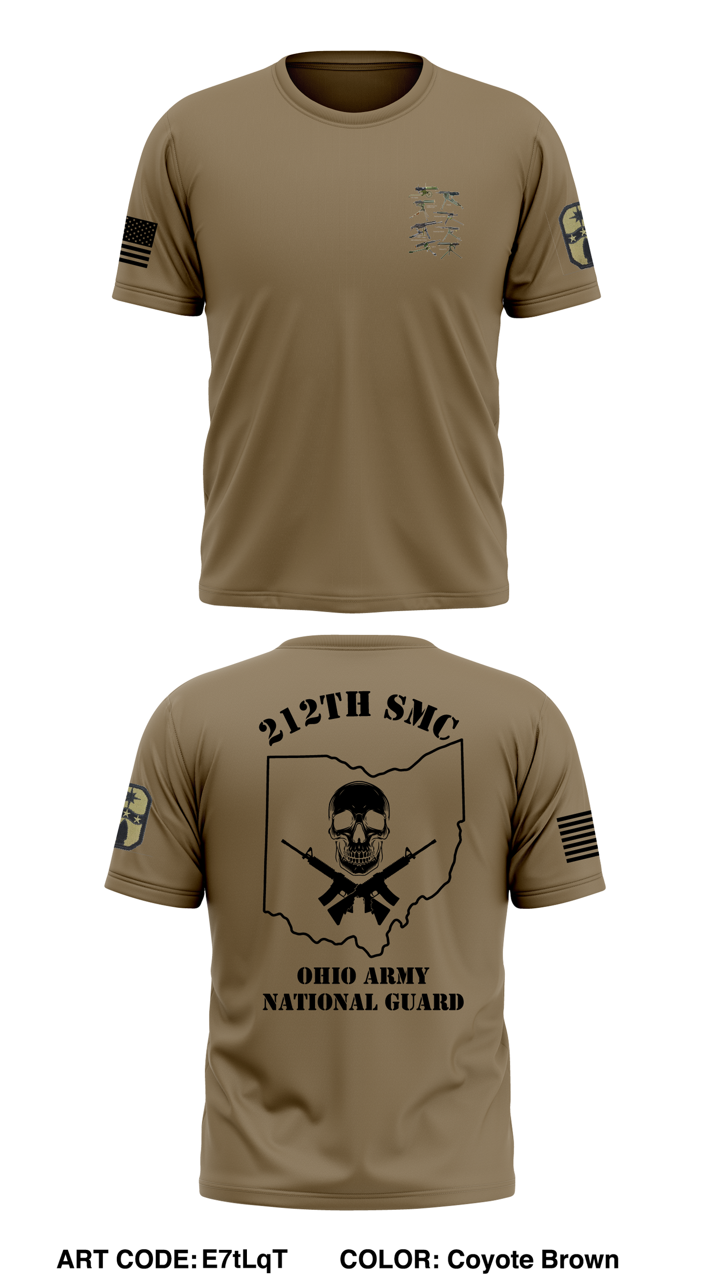 212th SMC Store 1 Core Men's SS Performance Tee - E7tLqT