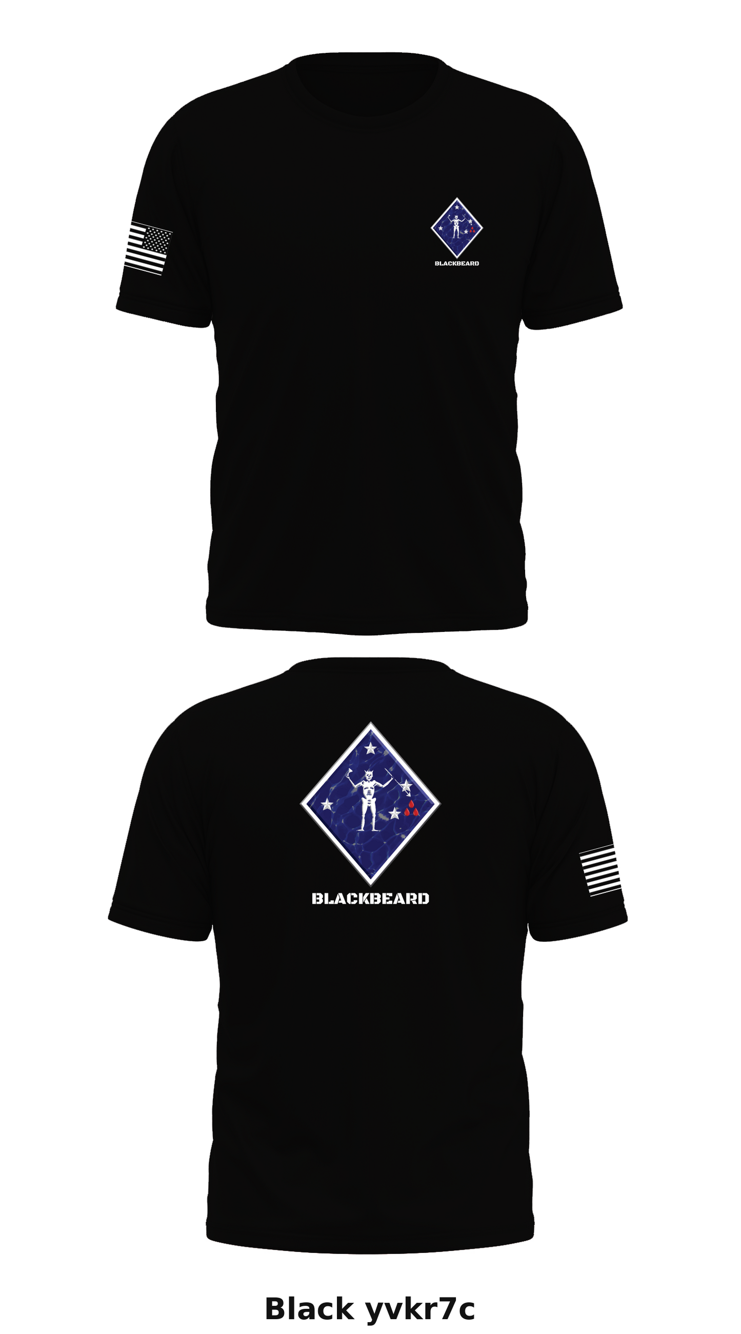 CAAT Blue, V21 Store 1 Core Men's SS Performance Tee - yvkr7c