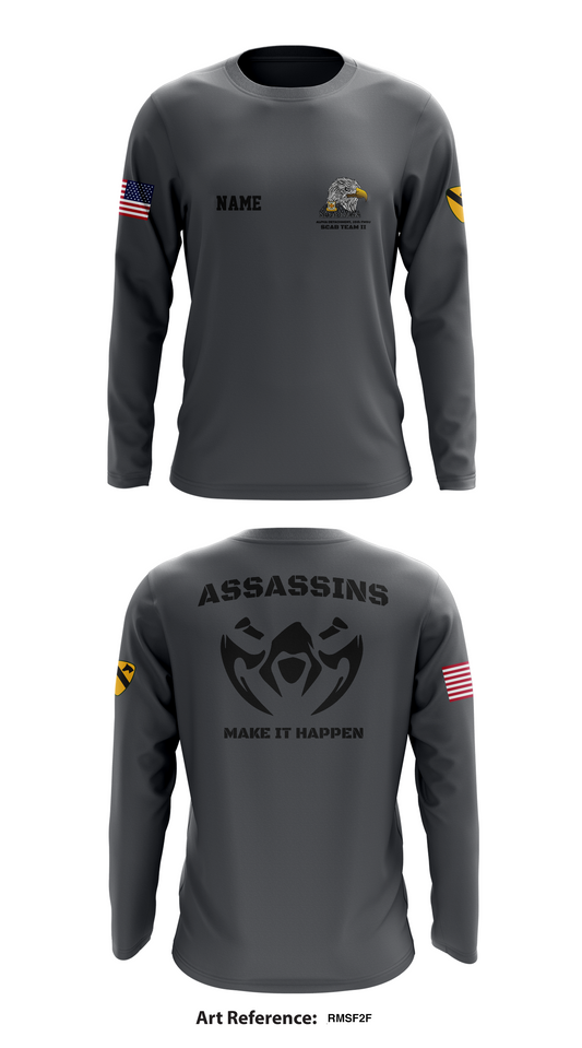 A DET / 15th FMSU Store 1 Core Men's LS Performance Tee - RmsF2F